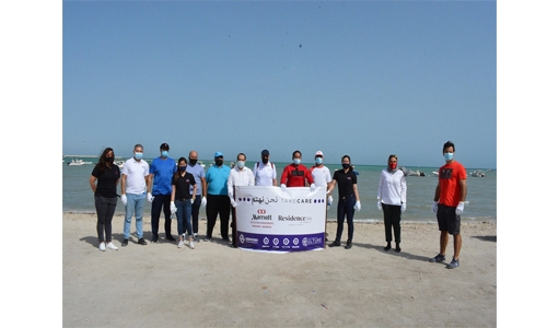Clean-up campaign in Karbabad coast successful Clean-up campaign in Karbabad coast successful