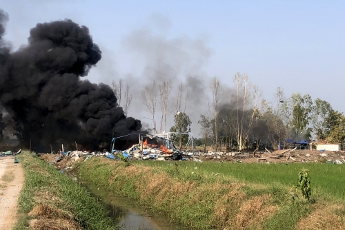 23 dead in Thai fireworks factory explosion
