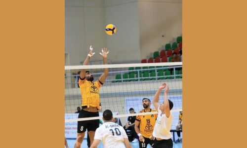 Ahli take second straight win in West Asian volleyball Ahli take second straight win in West Asian volleyball