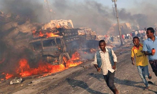 More than 230 killed in massive  bomb attack in Somalia