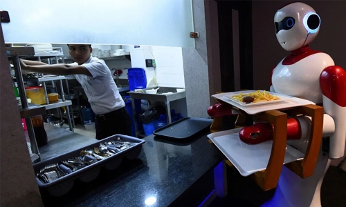 Nepal’s first robot waiter is ready for orders