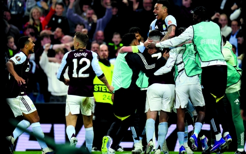 Watkins salutes Emery after Villa reach Europa final