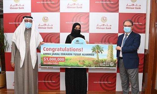 Ithmaar Bank names Thimaar millionaire