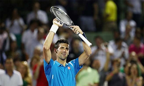 Djokovic wins Miami opener while Federer withdraws