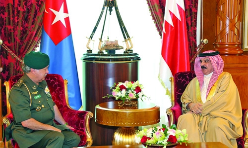 HM King, Sultan  Ibrahim hold talks