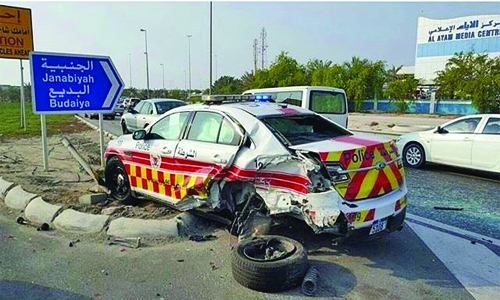 Two Gulf nationals injured