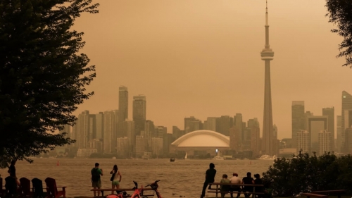 Wildfire Smoke Engulfs Millions Across US Ahead of World Cup Final Wildfire Smoke Engulfs Millions Across US Ahead of World Cup Final