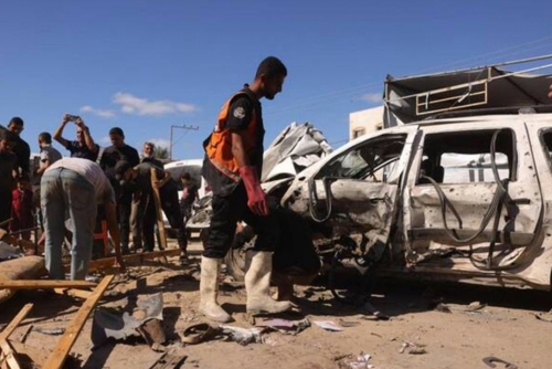 Gaza civil defence says heavy strikes despite Trump appeal 