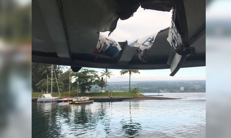 23 injured when lava bomb hits Hawaii tour boat