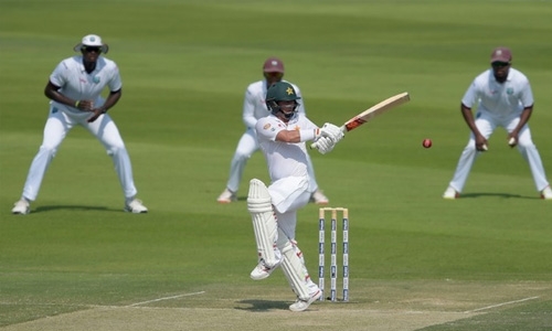 Pakistan reach 401-6 against West Indies