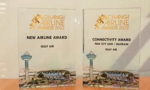 Gulf Air wins at Changi Airline Awards
