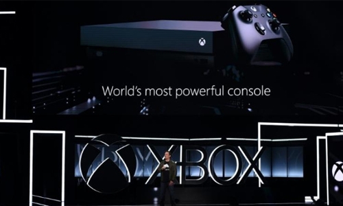 Microsoft challenges Sony with powerful new Xbox One X