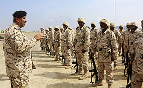 Commander-in-Chief inspects BDF task force in Saudi Arabia