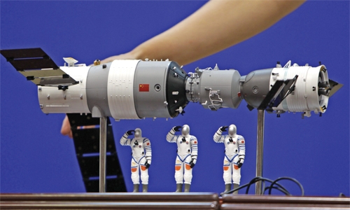 China says space station  burns up over South Pacific