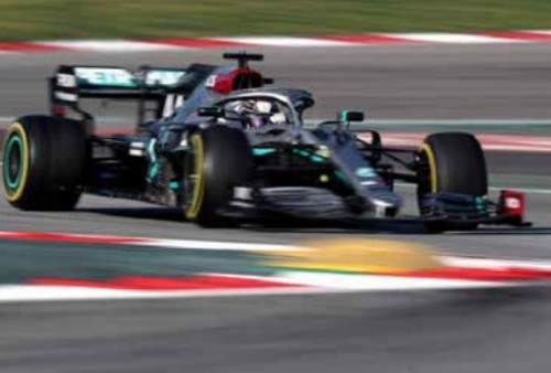 Mercedes go black in stand against racism