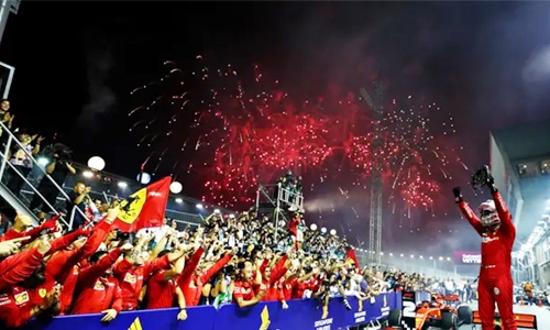 Vettel ends wait for victory