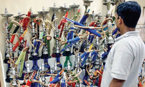 Sheesha shops not affected by excise tax