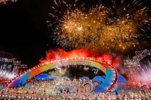 Asian Beach Games Officially Open in Sanya with Colourful Ceremony