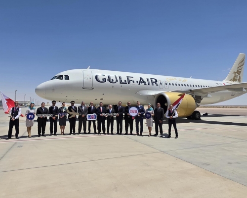 Gulf Air Celebrates the Launch of Inaugural Flight to El Alamein Gulf Air Celebrates the Launch of Inaugural Flight to El Alamein