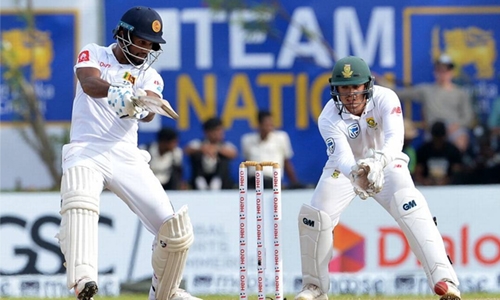 Karunaratne’s ton leads Sri Lanka to victory