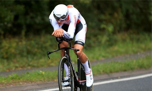 Van der Poel reclaims Tour of Britain lead