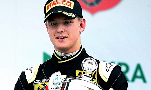 Schumacher Jnr picks up more Formula 4 points