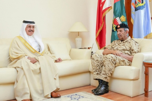 BDF Commander Meets Interior Minister