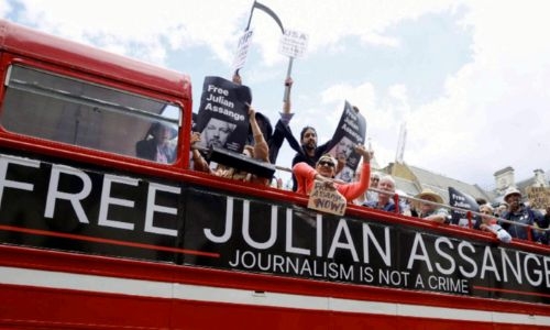 Julian Assange appeals to UK court against extradition to US Julian Assange appeals to UK court against extradition to US