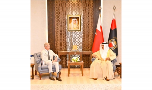 Interior Minister Receives Former IISS Executive Chairman Interior Minister Receives Former IISS Executive Chairman