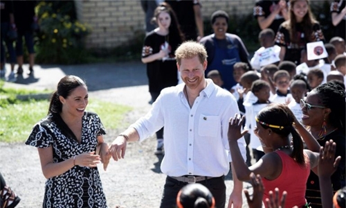 Royal couple condemn violence against women in South Africa Royal couple condemn violence against women in South Africa