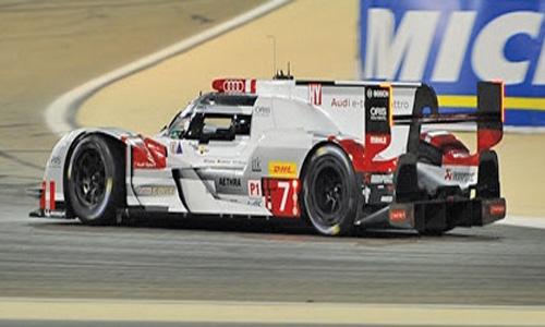 Audi team top the times in WEC second practice