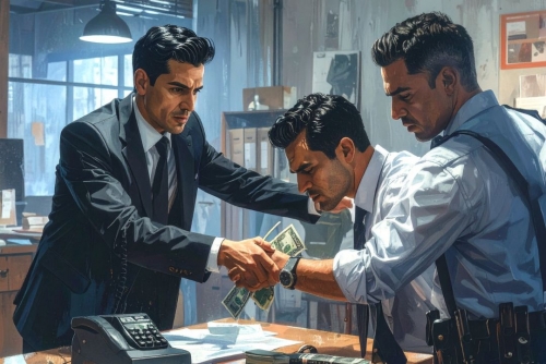 Director Charged with Embezzlement formal notice. and Money Laundering 