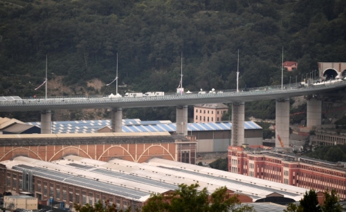 Genoa's new motorway bridge to be inaugurated in formal ceremony Genoa's new motorway bridge to be inaugurated in formal ceremony