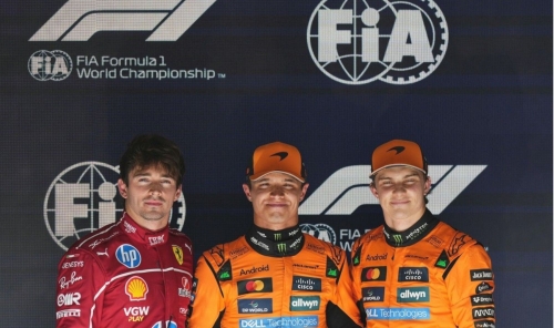 McLaren lock out front row : Belgian Grand Prix