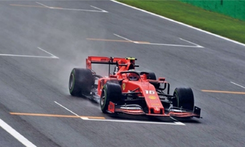Leclerc tops Italy practice Leclerc tops Italy practice