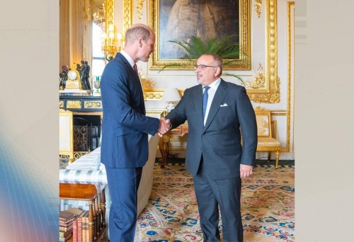 Bahrain Crown Prince and Prime Minister meets with Prince of Wales Bahrain Crown Prince and Prime Minister meets with Prince of Wales