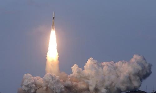 Japan rocket launches its first commercial satellite Japan rocket launches its first commercial satellite