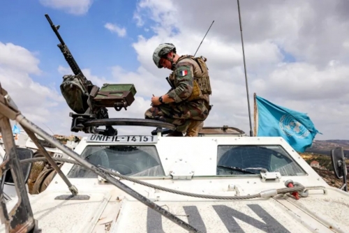 UN: Israeli Drones Drop Grenades Near Peacekeepers in Lebanon