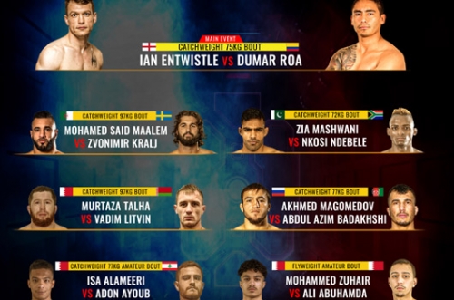 BRAVE CF 45 card confirmed for November 19th, after slight changes due to postponement BRAVE CF 45 card confirmed for November 19th, after slight changes due to postponement