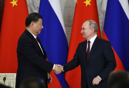 Xi and Putin put ‘united front’ against West