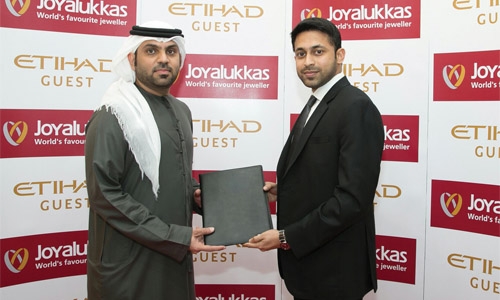 Access Etihad Guest miles through Joyalukkas Access Etihad Guest miles through Joyalukkas