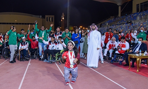 Bahrain 2021 Asian Youth Para Games closes