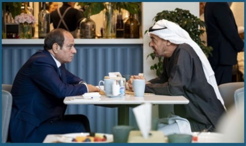 UAE, Egypt Presidents Discuss Regional Security and Bilateral Cooperation