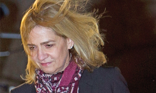 Spanish king's sister cleared in tax fraud case