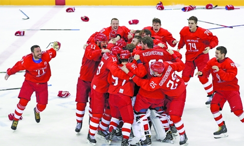 OAR clinch ice hockey gold OAR clinch ice hockey gold