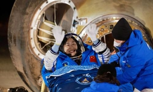 Chinese astronauts return to earth after 'successful' six-month mission