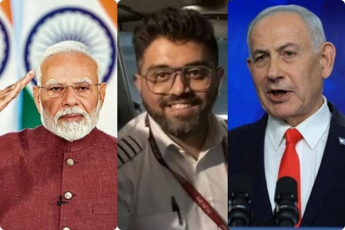 Modi, Netanyahu Praise Indian Pilot After Flydubai Mid-Air Attack