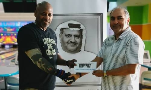 Gotencio scores perfect game  in Funland Ramadan bowling