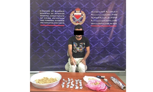 Asian arrested with BD72k worth heroin 
