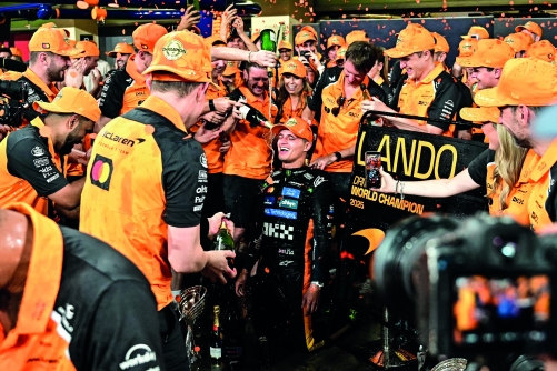 Norris proud to win his own way Norris proud to win his own way